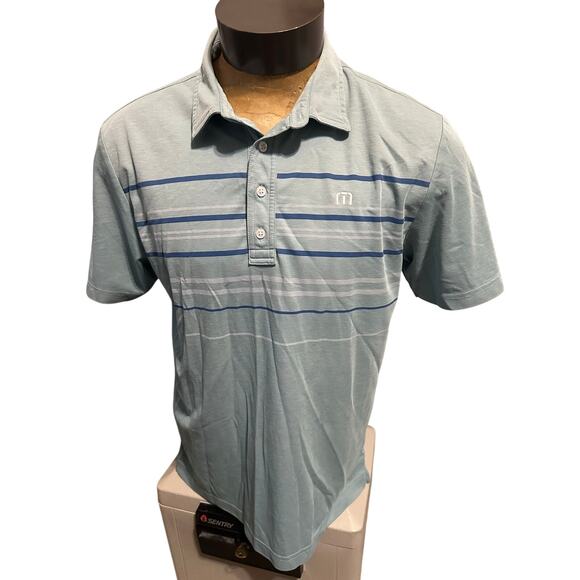 Travis Mathew Mens Large Short Sleeve Polo - Picture 1 of 5